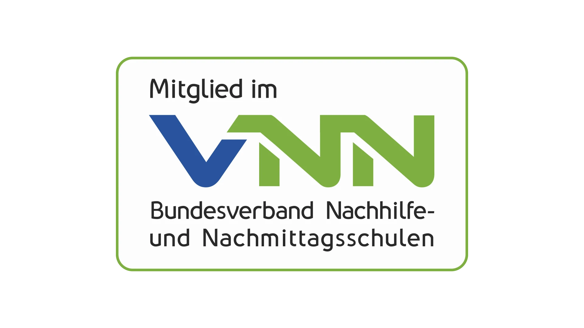 Mitglied im VNN, Bundesverband Nachhilfe- und Nachmittagsschulen